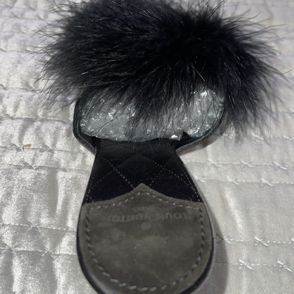 Louis Vuitton 100% Authentic GORGEOUS PAIR of slip on heels w rhinestones. - Picture 9 of 14